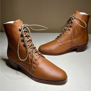 CHRISTY DAWN The Dawn Boot CANYON LEATHER Size 10 NEW Victorian Lace-Up Boots